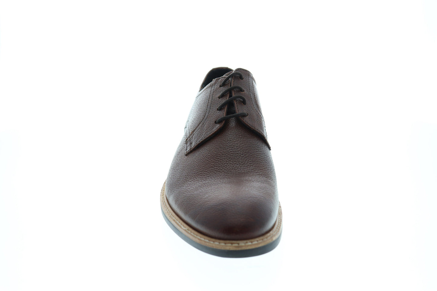 Ben Sherman Birk Plain Toe BNM00022 Mens Brown Leather Low Top Oxfords Shoes