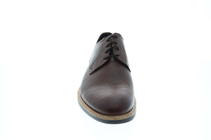 Ben Sherman Birk Plain Toe BNM00022 Mens Brown Leather Low Top Oxfords Shoes