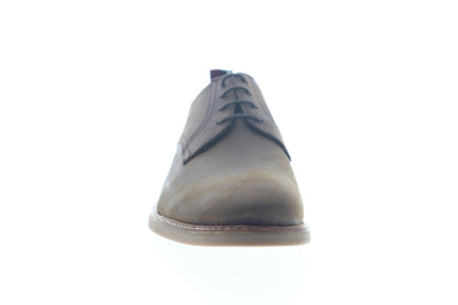 Ben Sherman Birk Plain Toe BNM00022 Mens Brown Leather Low Top Oxfords Shoes