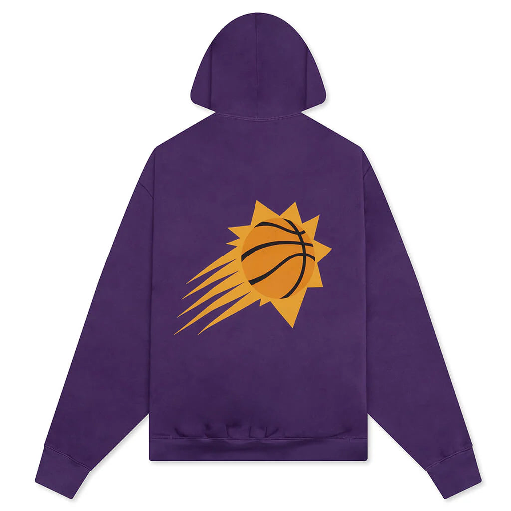 Fear of God Essentials x NBA Suns Sport Hoodie Purple Reign