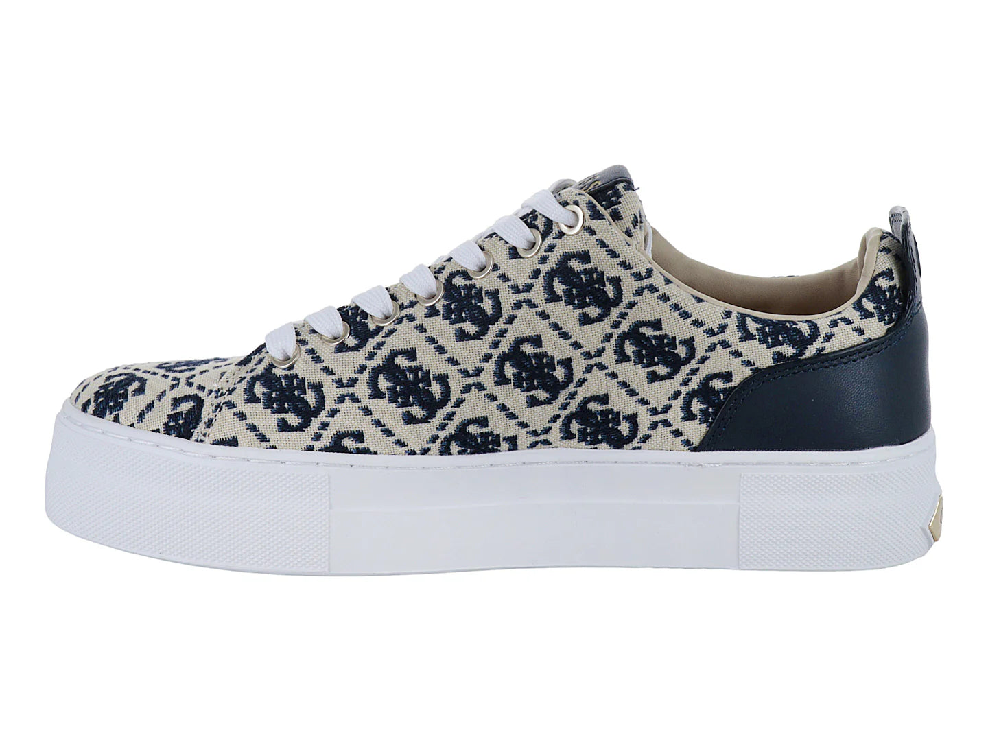 Tenis Guess Gianel Ivory para Mujer