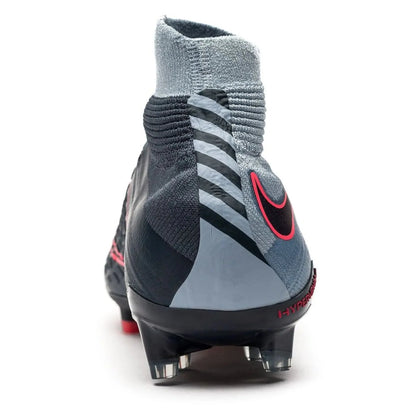 Nike Kids Jr Hypervenom Phantom III Dynamic Fit FG Firm Ground Soccer Cleats Blue