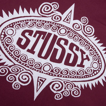Mantra Zip Hoodie Burgundy