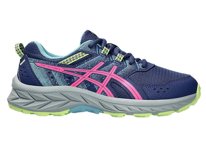 Tenis ASICS Pre Venture 9 Azul y Rosa para Niña