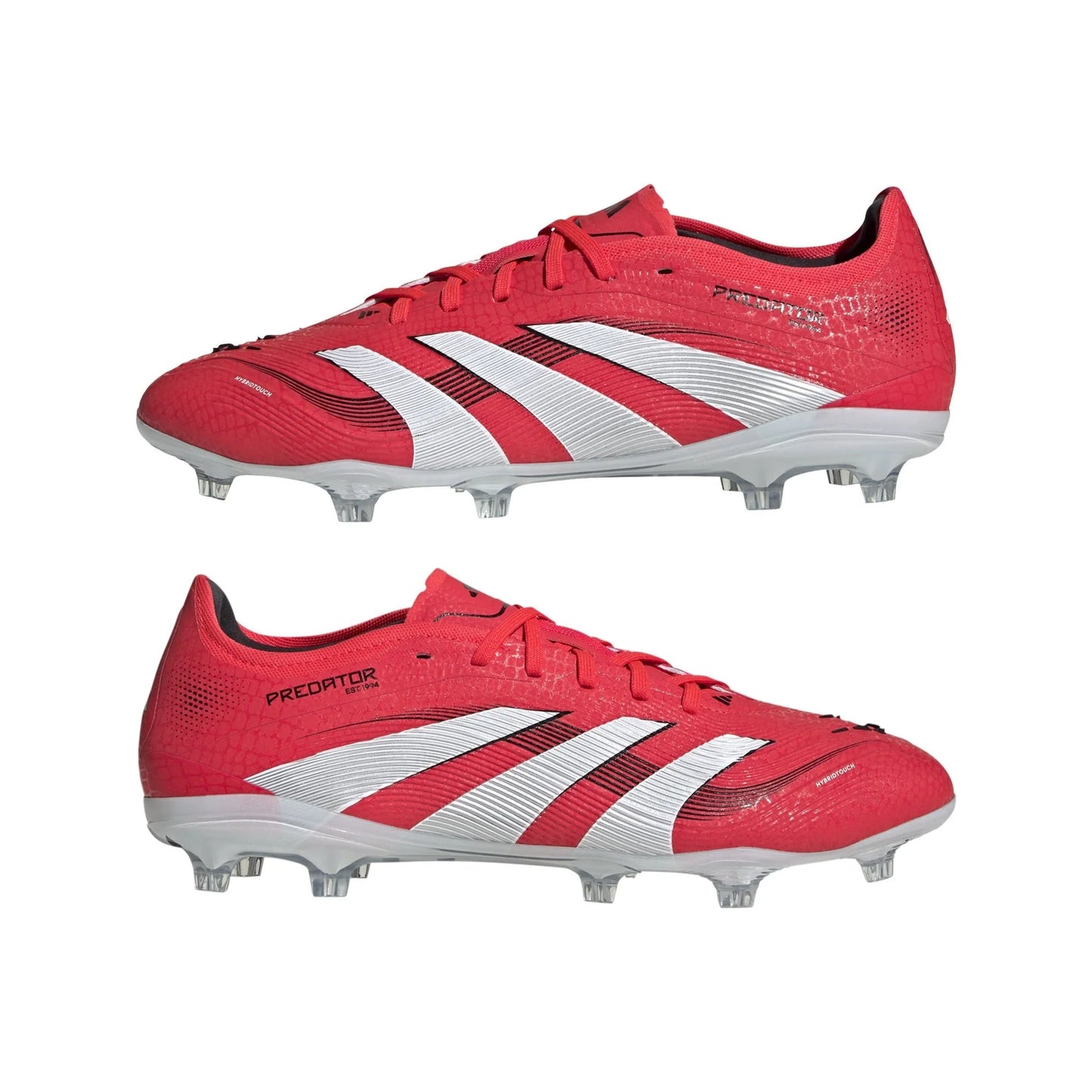 adidas Predator Pro FG Firm Ground Boots Red White