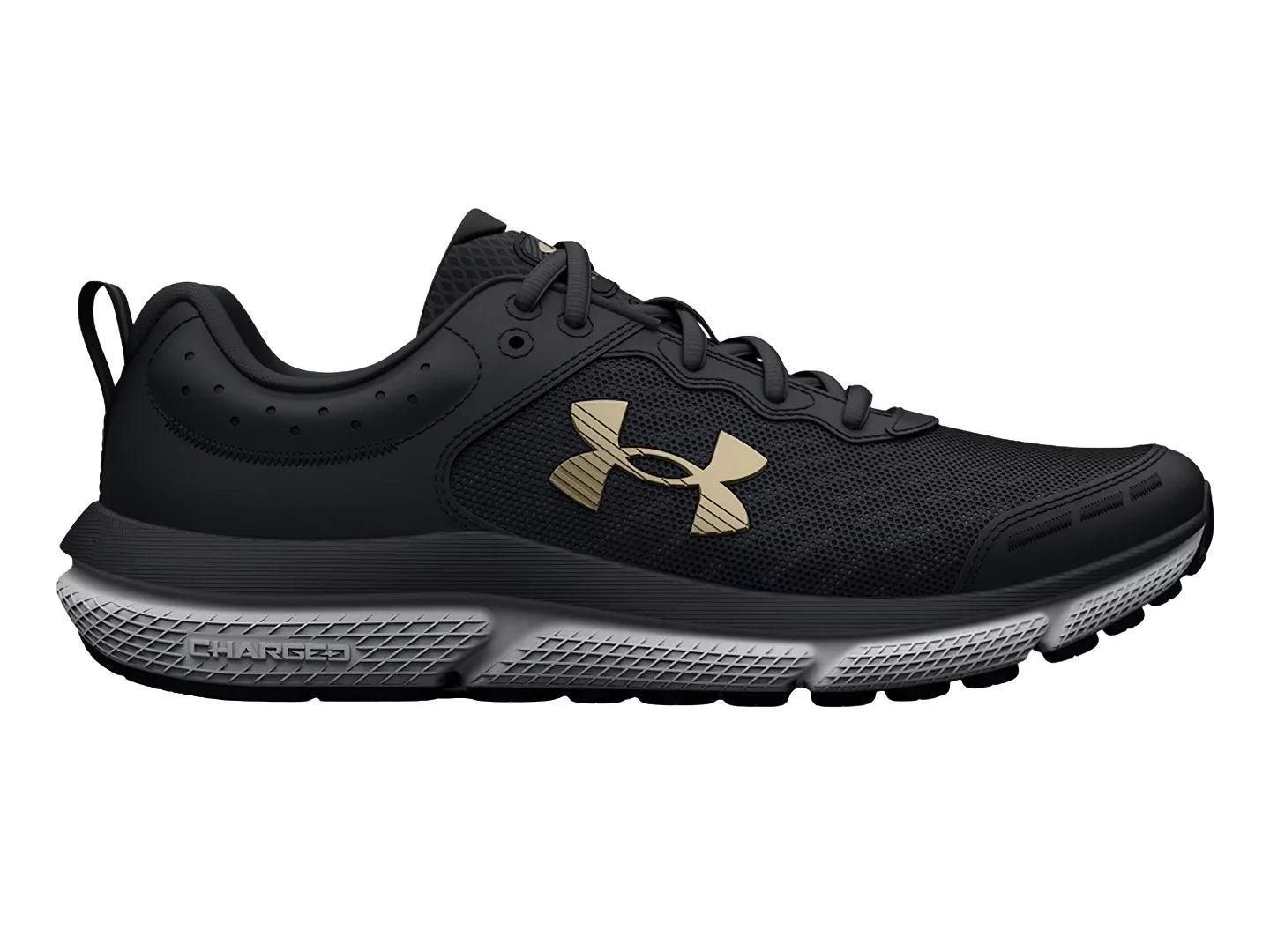 Tenis Under Armour Assert 10 Negros para Niño