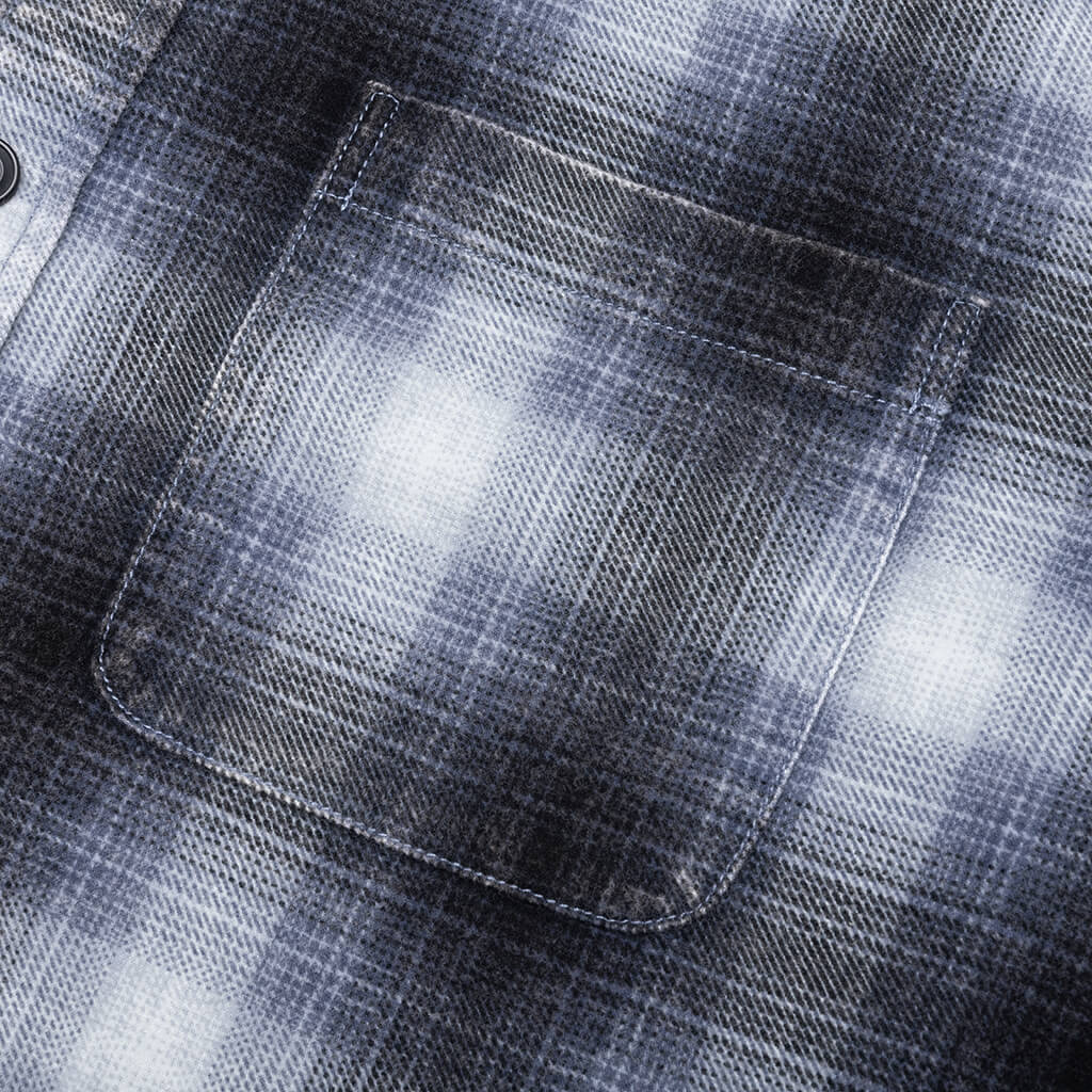 Rocco Plaid Shirt Blue