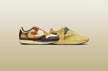 Air Max 1 x Travis Scott CACTUS CORP Saturn Gold Tea Tree Mist Tent