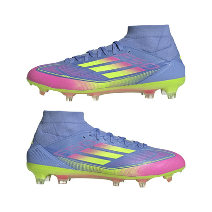 adidas F50 Pro Mid Womens Firm Ground Boots Blue