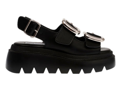 Sandalias Steve Madden Negro para Mujer