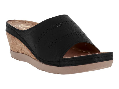 Sandalias Flexmas Negro para Mujer