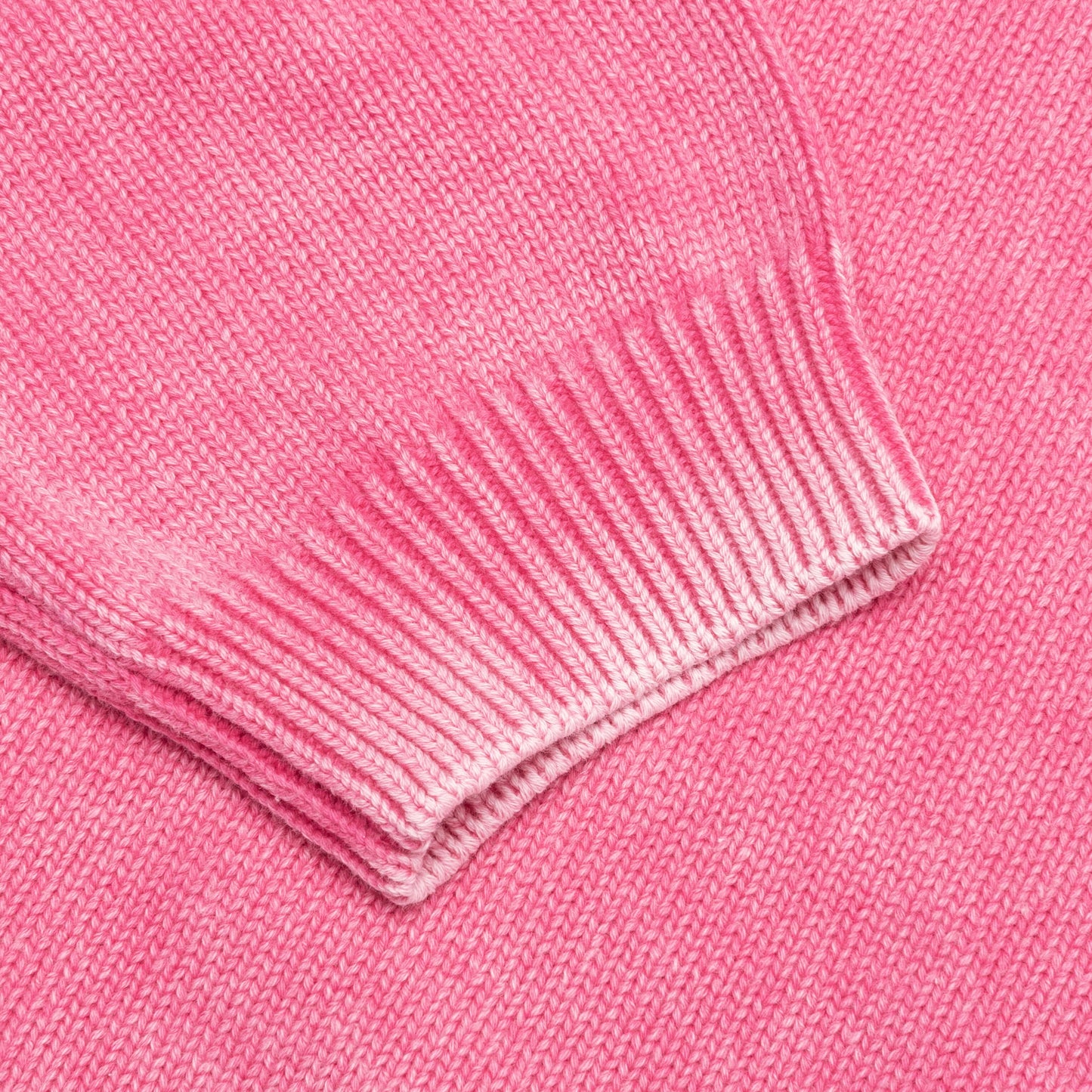 Faded Cotton Crew Pink