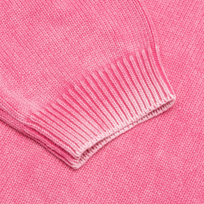 Faded Cotton Crew Pink