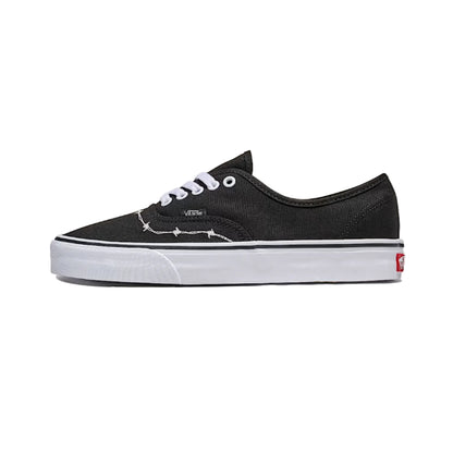 Men's Vans Authentic Barbed - "Black/White"