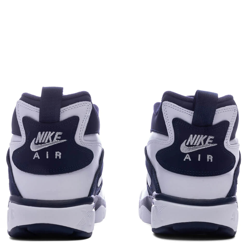 Air Diamond Turf Cowboys White College Navy Metallic Silver