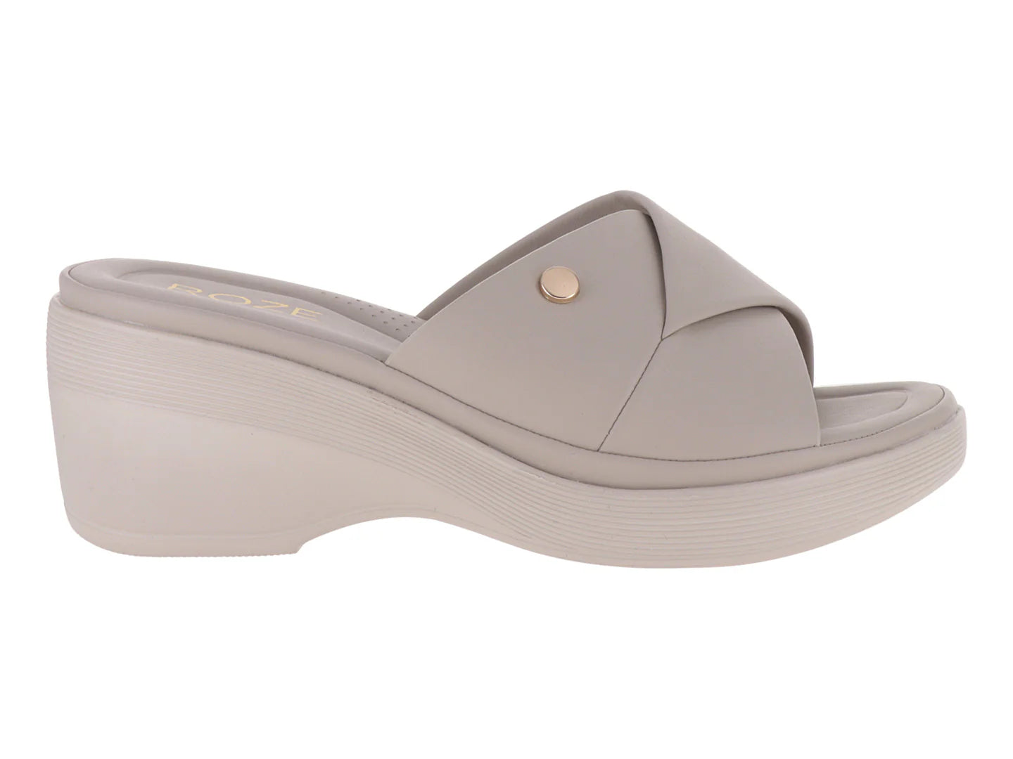 Sandalias Plataforma Roze Gris para Mujer