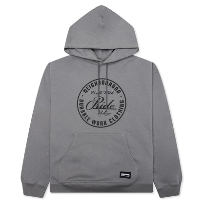 Classic Sweat Hoodie L S Grey