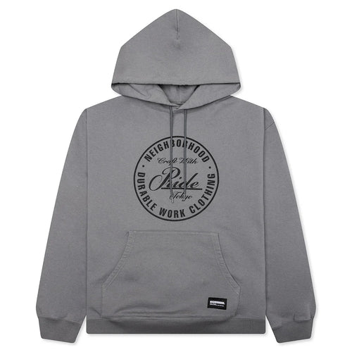 Classic Sweat Hoodie L S Grey