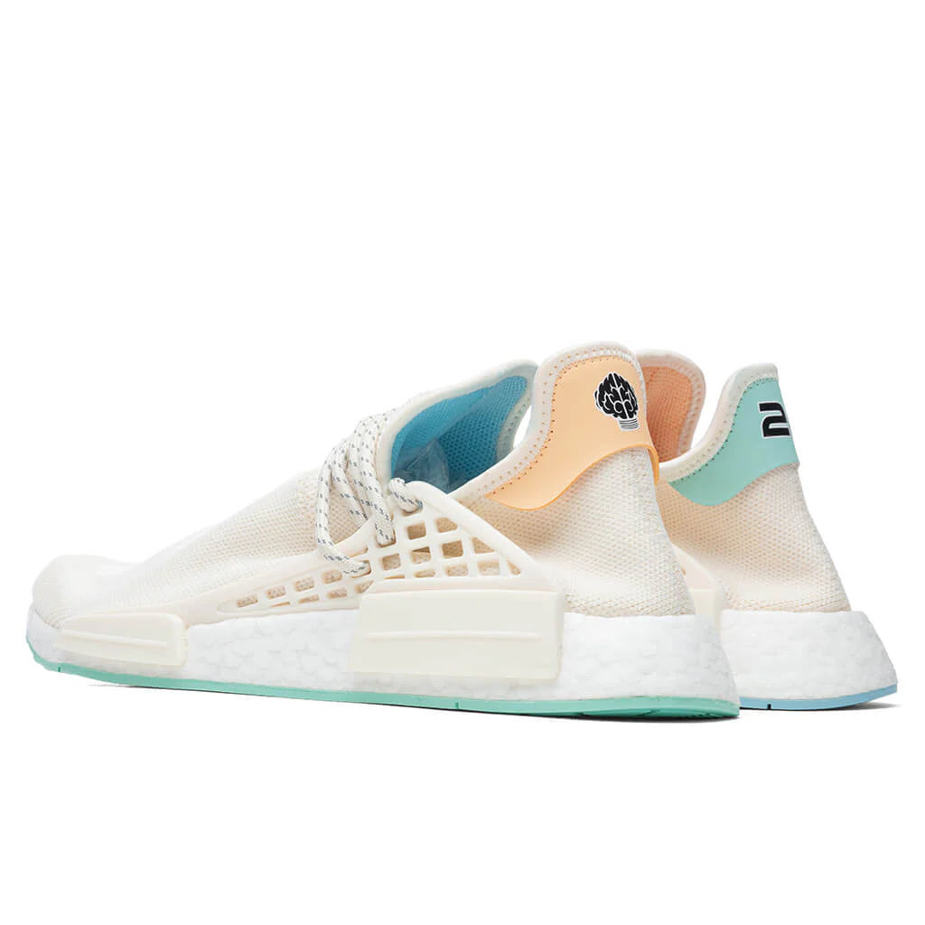 Pharrell Wiilliams NMD Hu NERD Chalk White Glow Orange