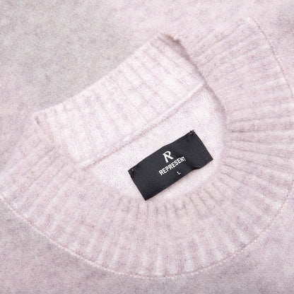 Sprayed Horizons Sweater Washed Taupe