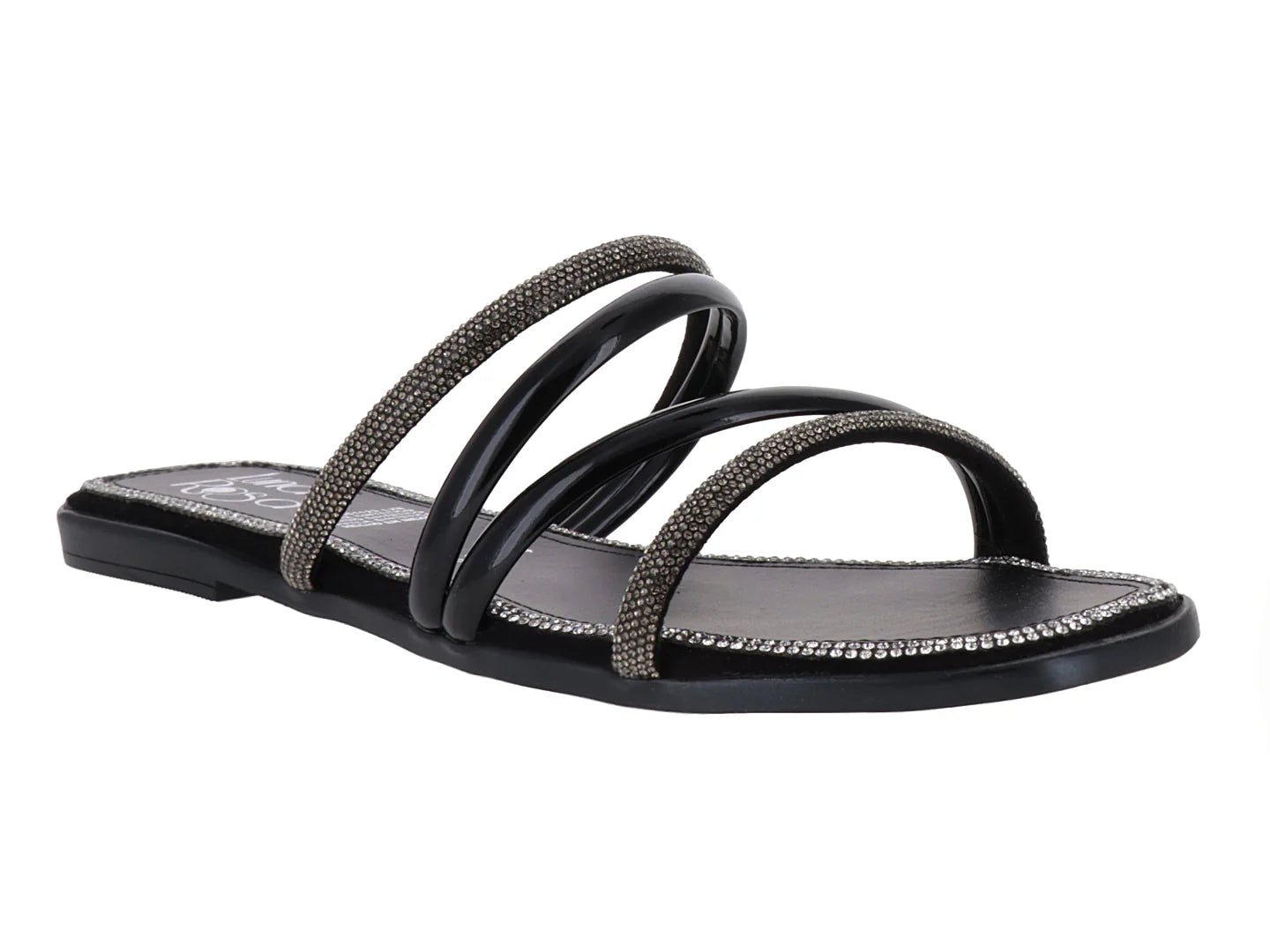 Sandalias Luna Rosa Negro para Mujer