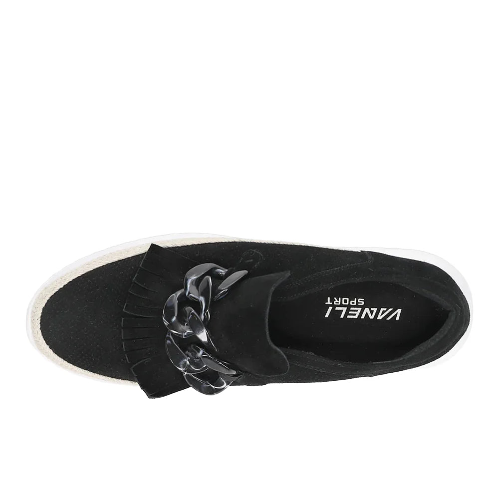 Qerene Perforated Slip On Sneakers