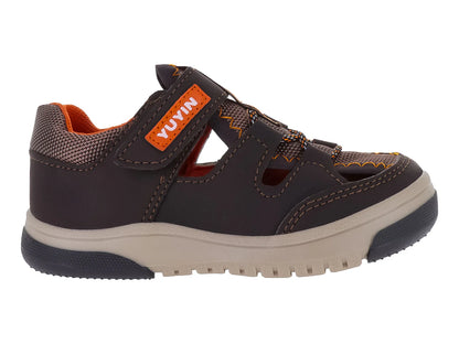 Sandalias YUYIN Color Chocolate para Niño