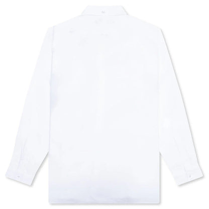 Dali Oversized Button Down Shirt White