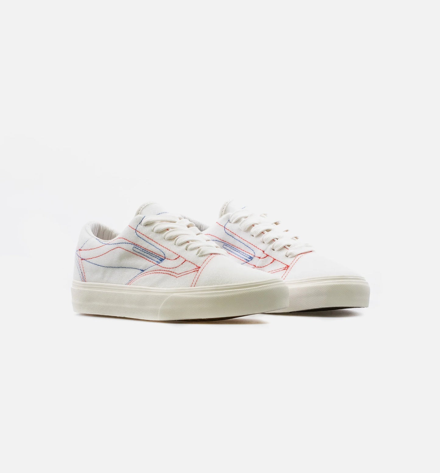 Vans Vault X Taka Hayashi Diy Low Mens Skate Shoe Bone Multi Color