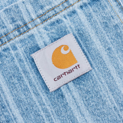 Rylan Denim Shirt Jacket Rylan Stripe Blue Stone Bleached