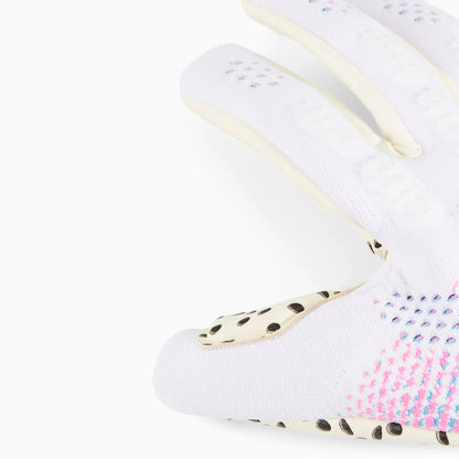 PUMA Future Ultimate NC Goalkeeper Gloves White Poison Pink Black