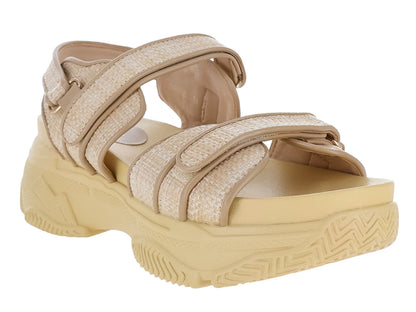 Sandalias Roze Beige para Mujer