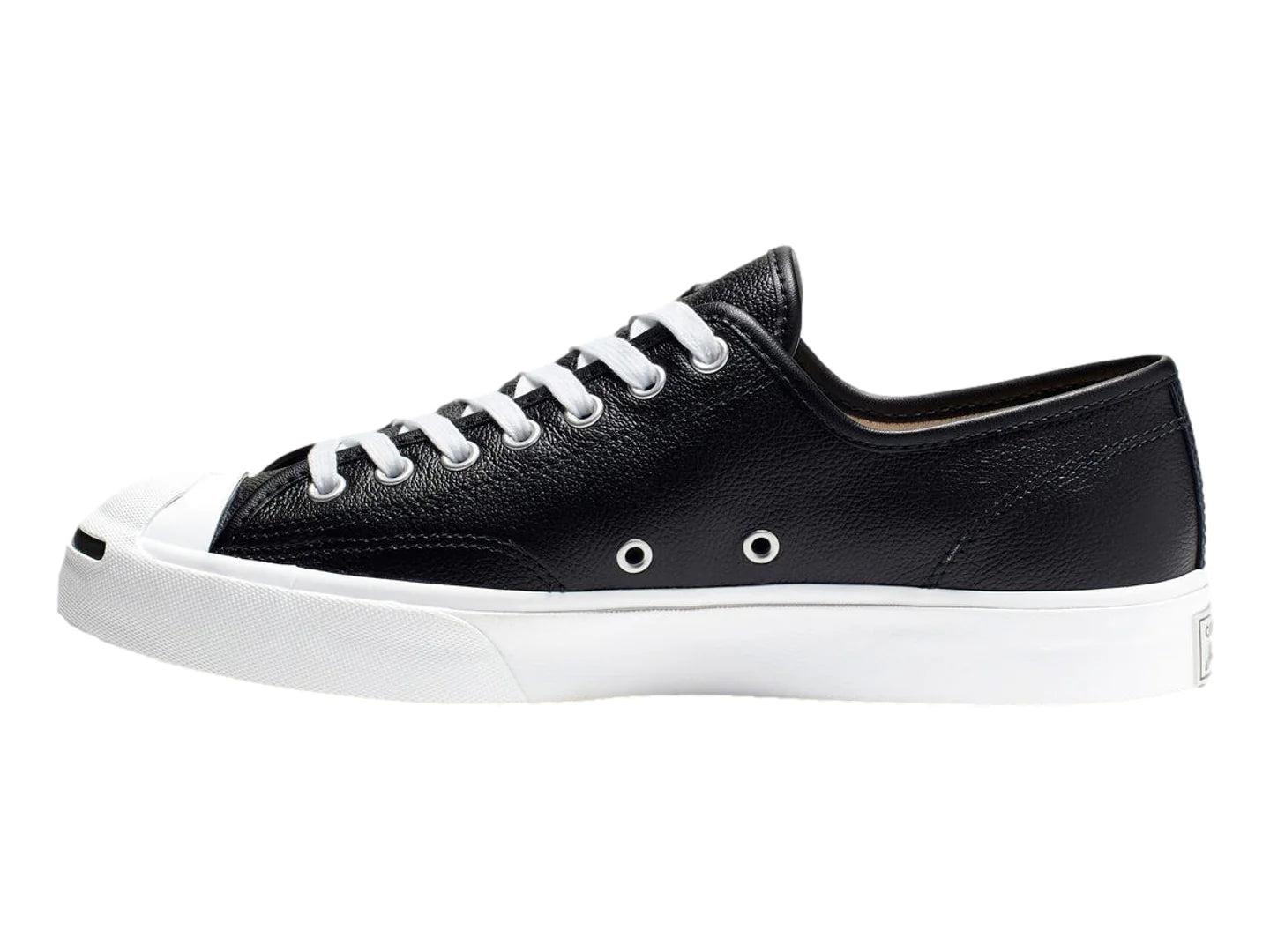 Tenis Converse Jack Purcell Ox Negro Blanco Unisex