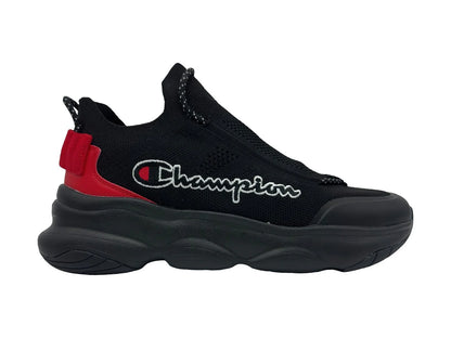 Tenis Champion Clout Quick Negro y Rojo para Hombre