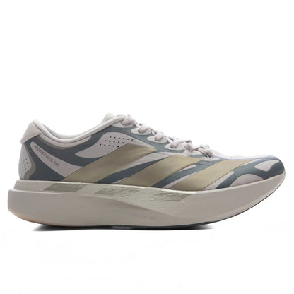 Womens Adizero Evo SL Exo Ice Purple Cyber Metallic Onix