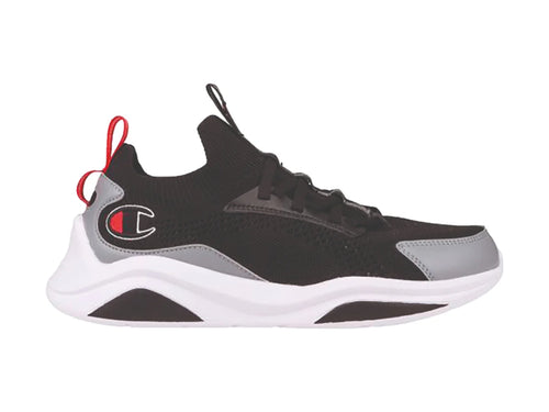 Tenis Champion Legend Lo Lace Negro y Gris para Hombre