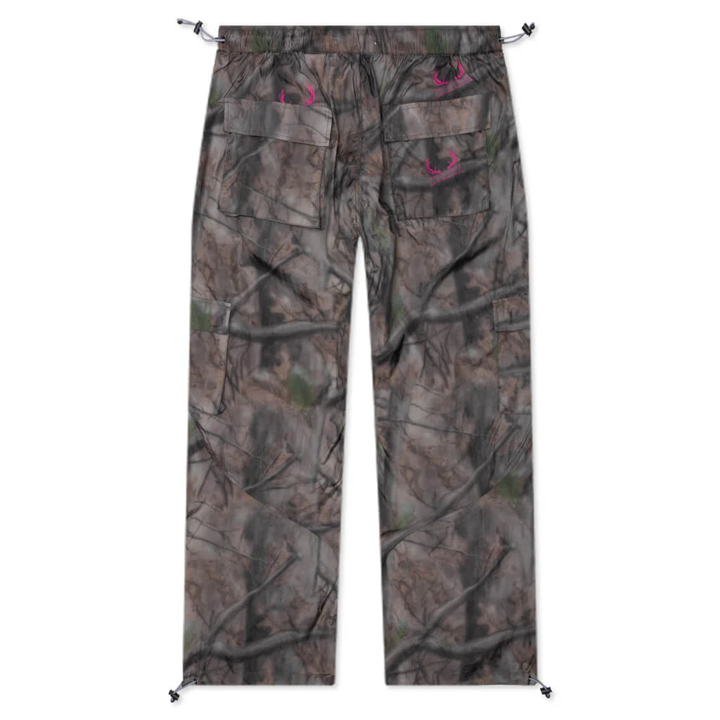 Fake Tree Camo Parachute Pant Tree Camo