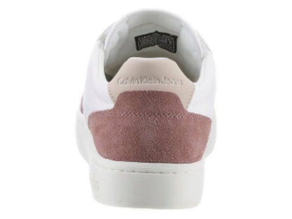 Tenis Calvin Klein Blanco y Rosa para Mujer