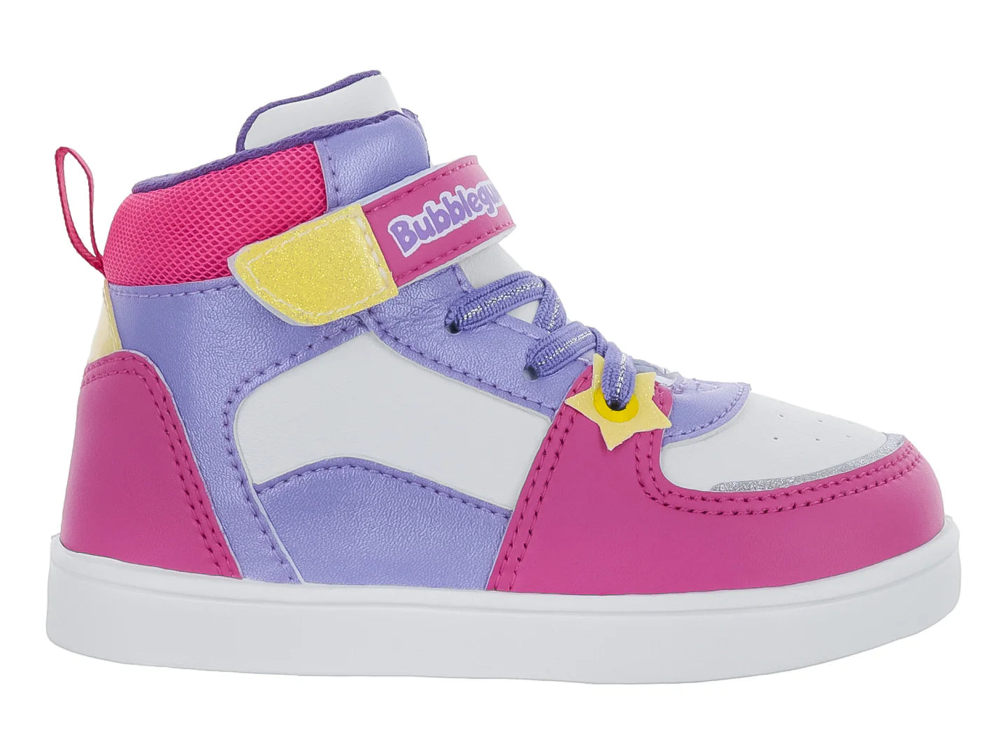 Tenis Buble Gummers Tobago I Blanco Fucsia para Niña
