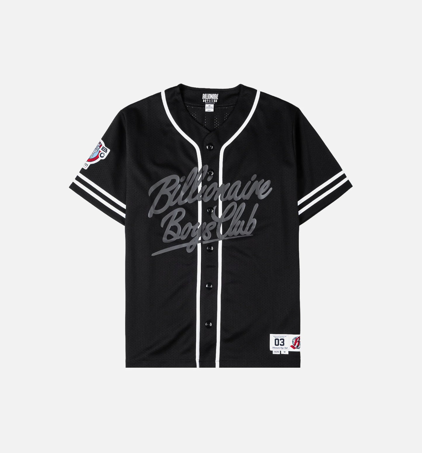Big Chew Knit Mens Jersey Black White