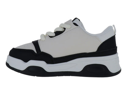 Tenis ATOK Beige y Negro para Mujer