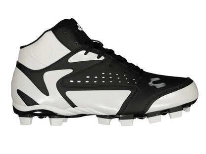 Tenis Charly para Béisbol Negro con Blanco para Hombre