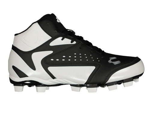 Tenis Charly para Béisbol Negro con Blanco para Hombre