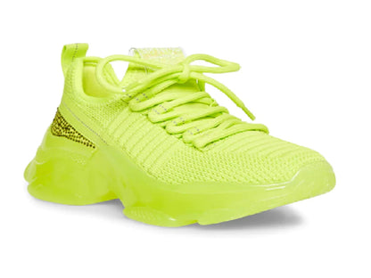 Tenis Steve Madden Jmaxima Amarillo Neón para Niña