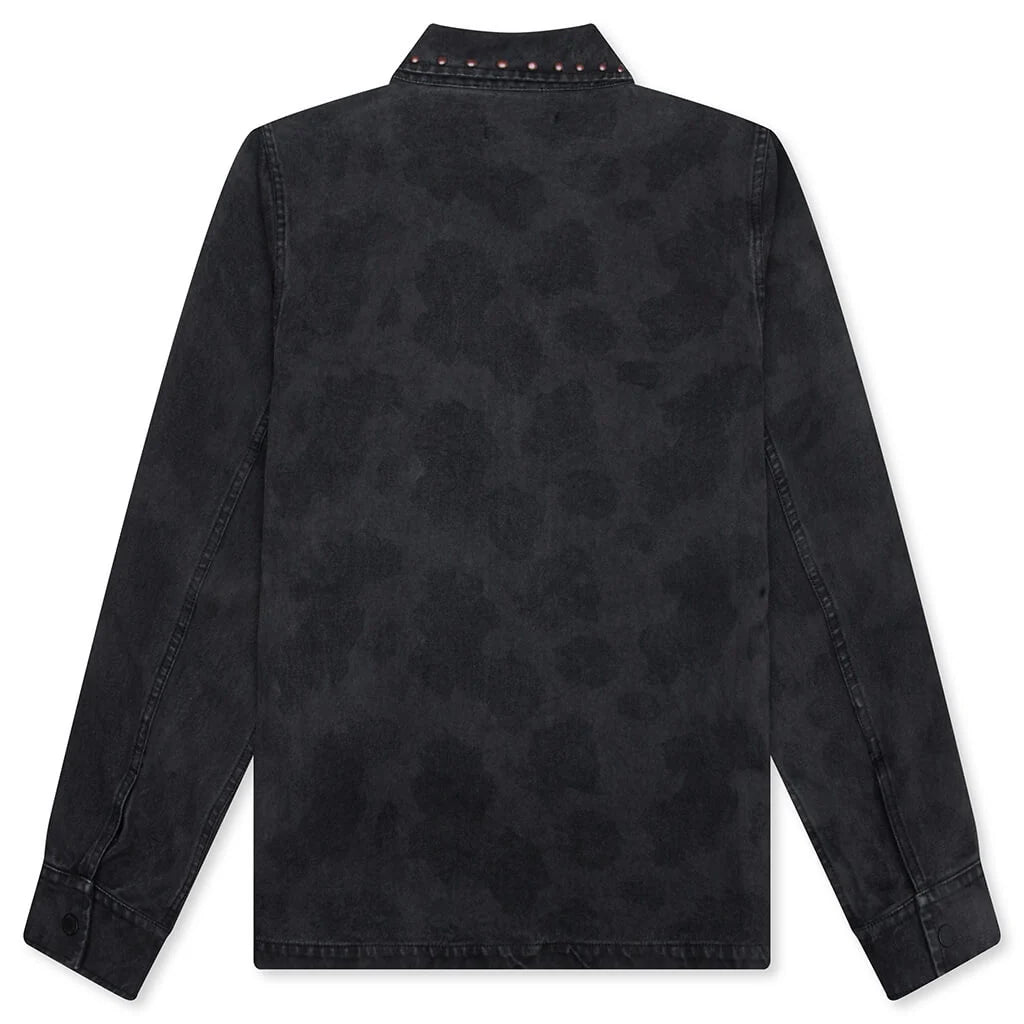 Cowhide Work Jacket Black