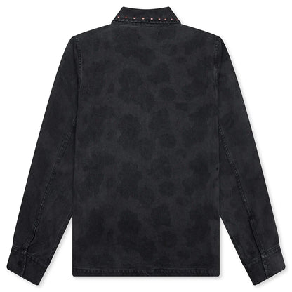 Cowhide Work Jacket Black