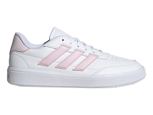Tenis Adidas Courtblock Blancos con Rosa para Mujer