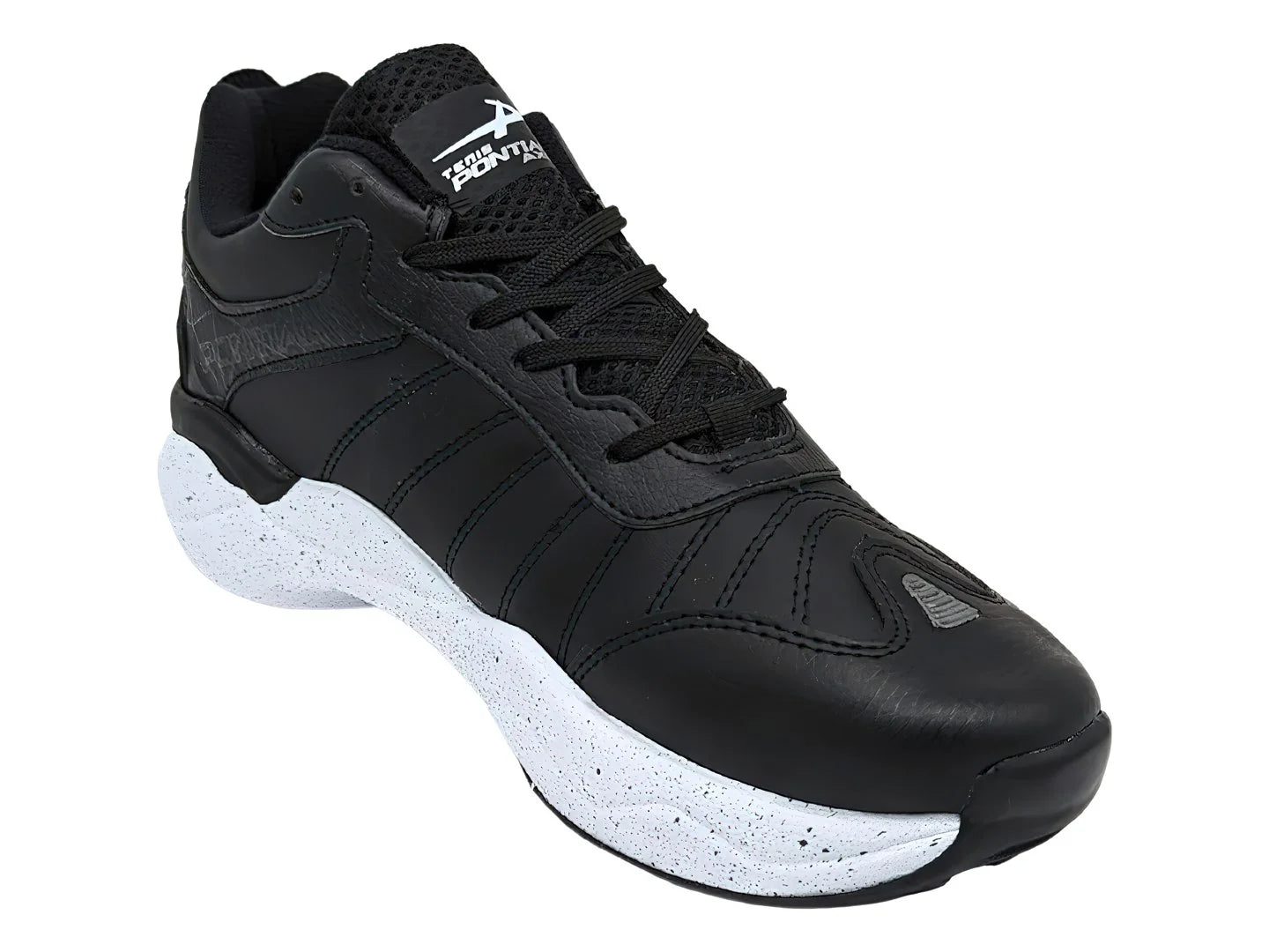 Tenis Pontiac AXL Negro con Blanco para Hombre