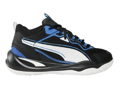 Tenis PUMA Playmaker 2023 Negro Blanco y Azul para Hombre