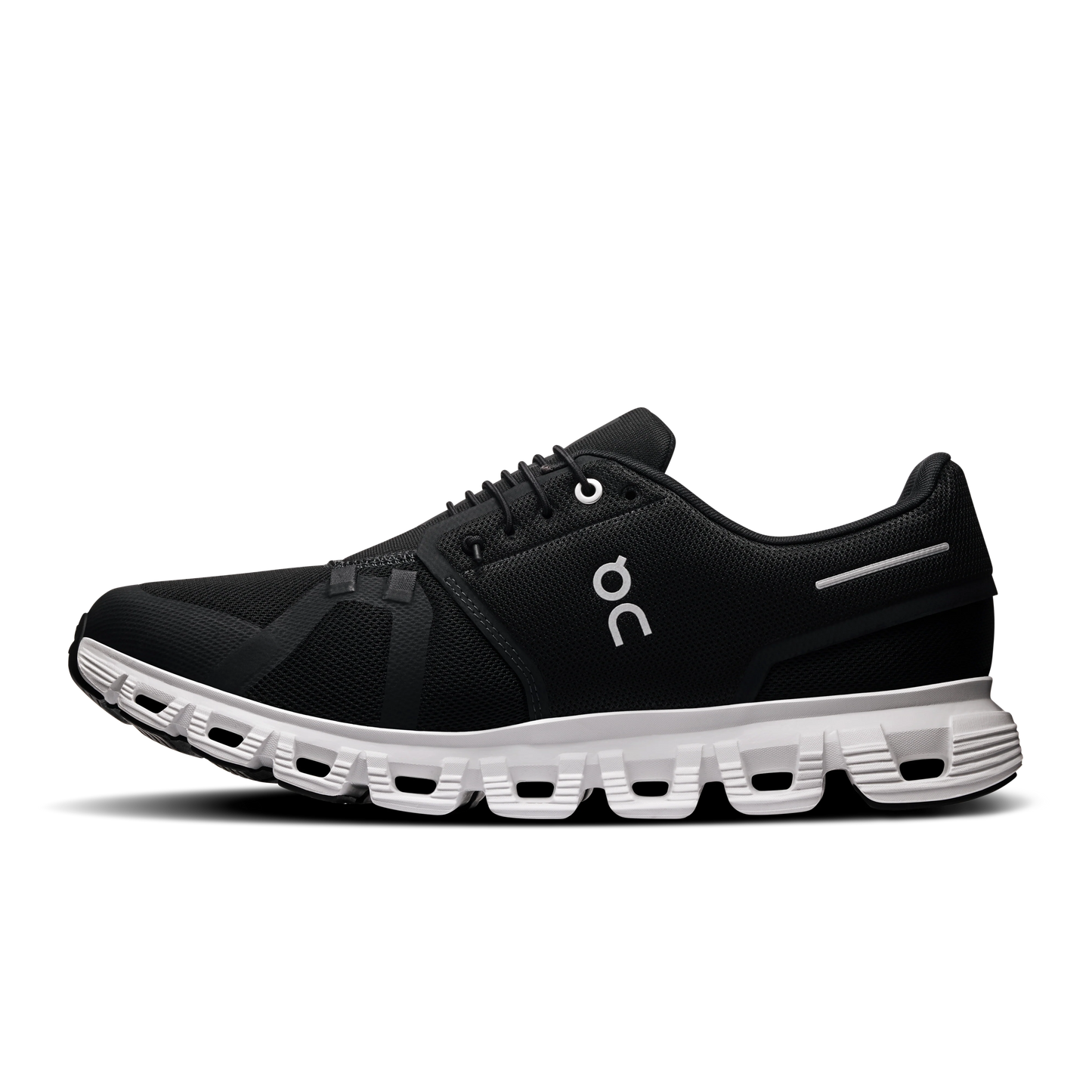 Men's Cloud 6 Wide in Black/White